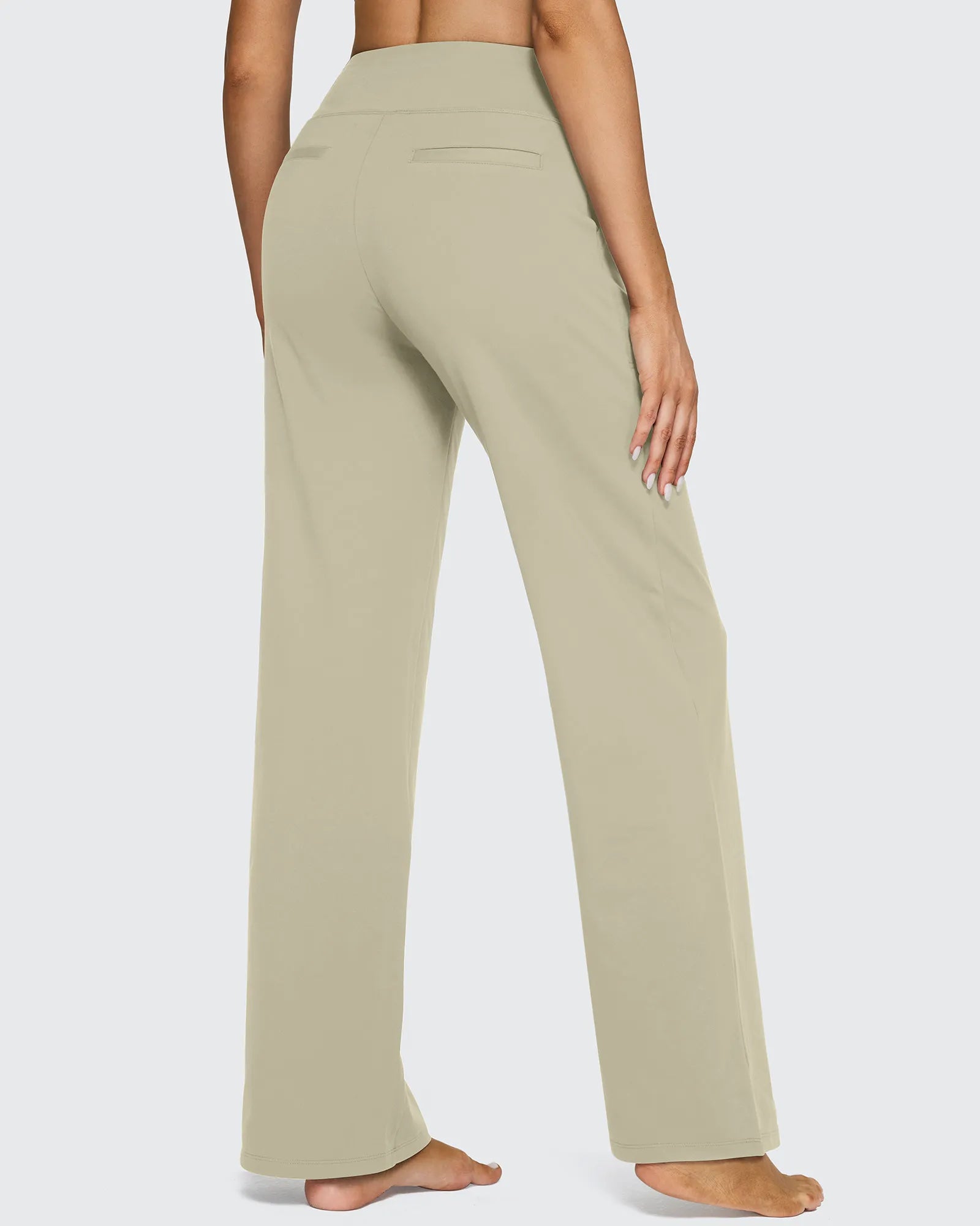EverGoing Loose High-Waist Business Casual Pants 33'' - G4Free