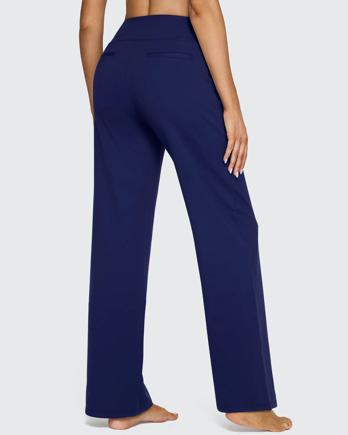 EverGoing Loose High-Waist Business Casual Pants 33'' - G4Free