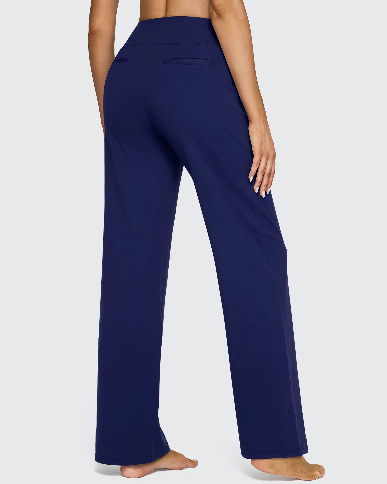EverGoing Loose High-Waist Business Casual Pants 33'' - G4Free