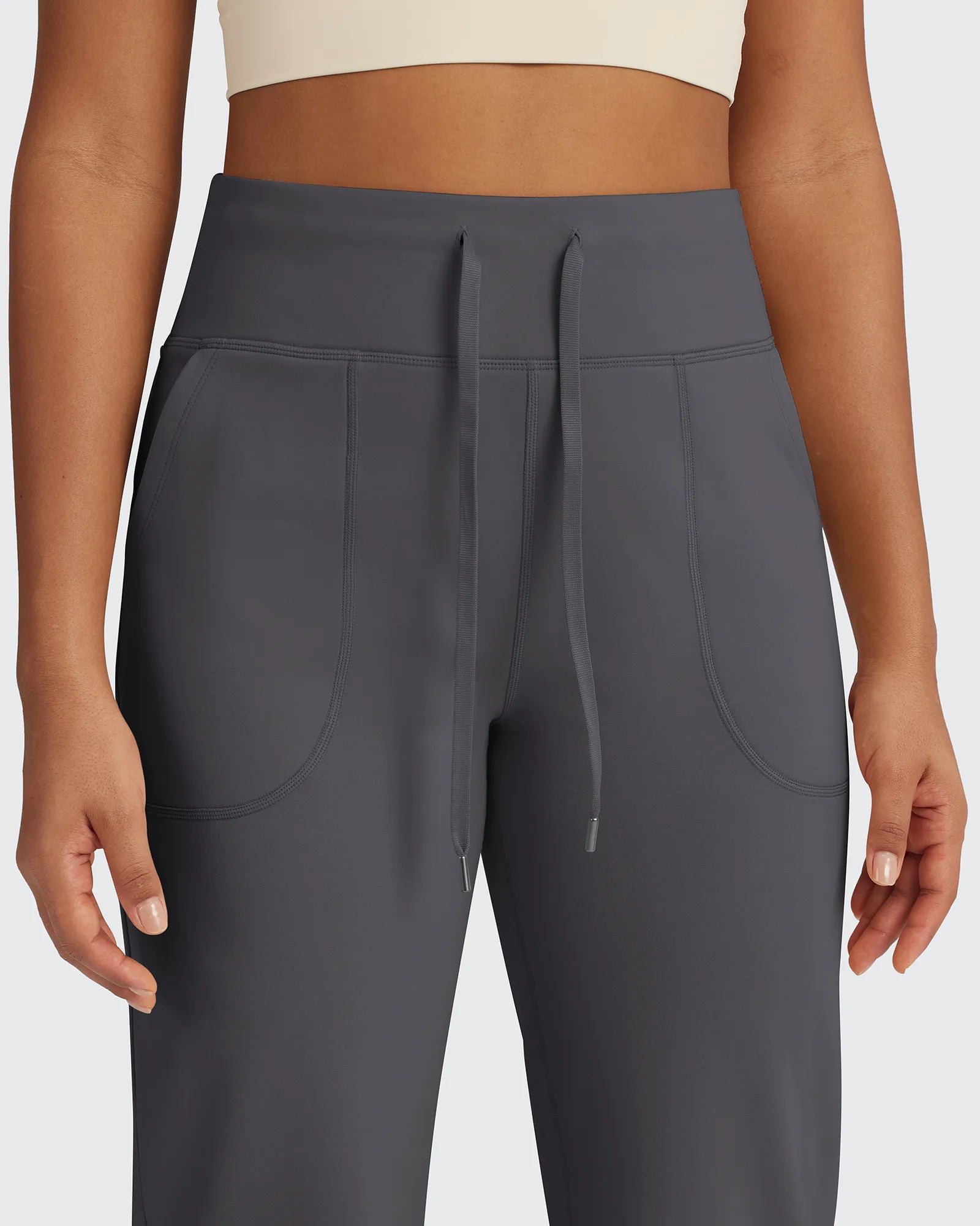 EverGoing Business Casual High-Waist Wide Leg Pants Tall - G4Free