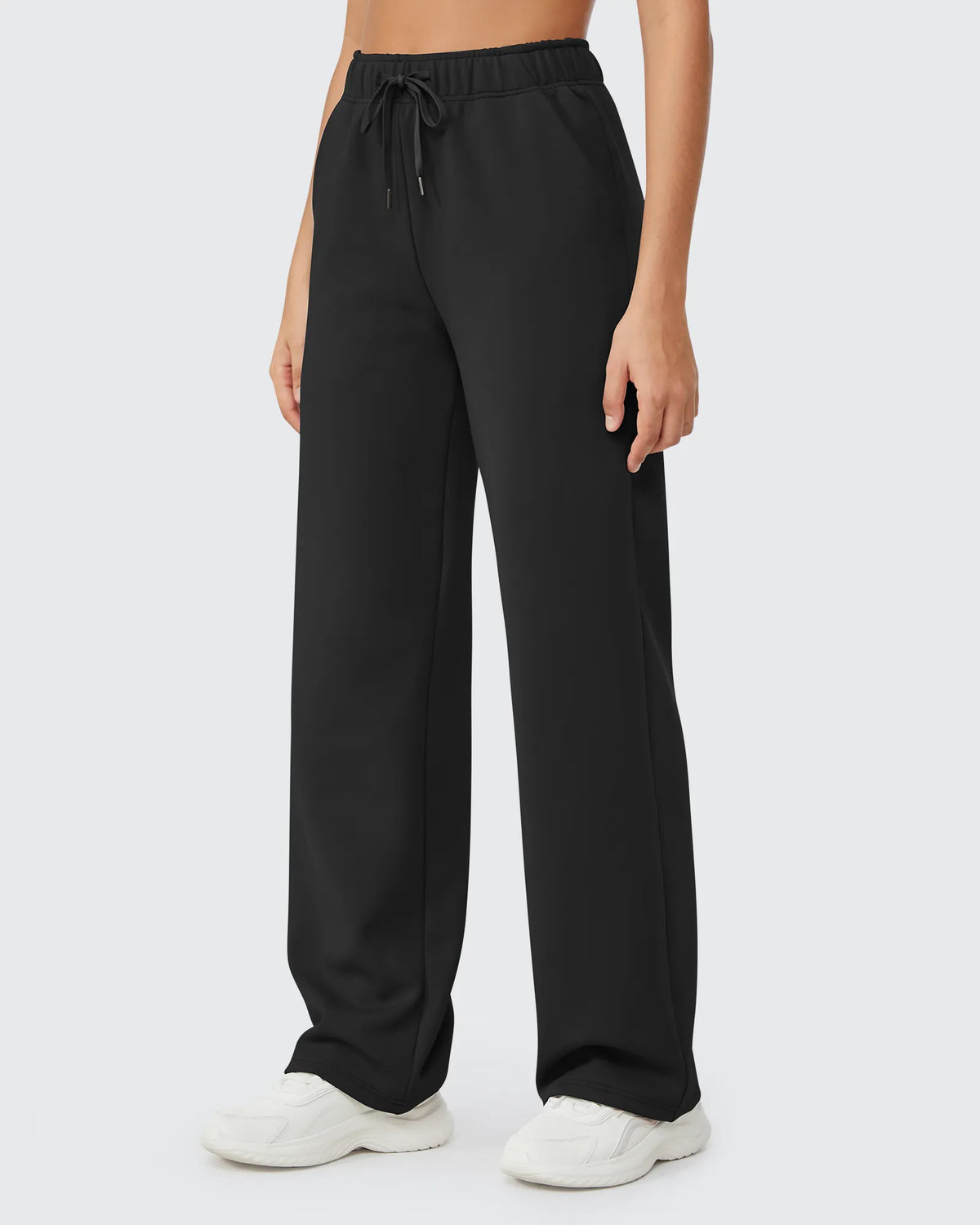 EverGoing Loose Fleece Lined Drawstring Casual Pants - G4Free