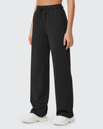 EverGoing Loose Fleece Lined Drawstring Casual Pants - G4Free