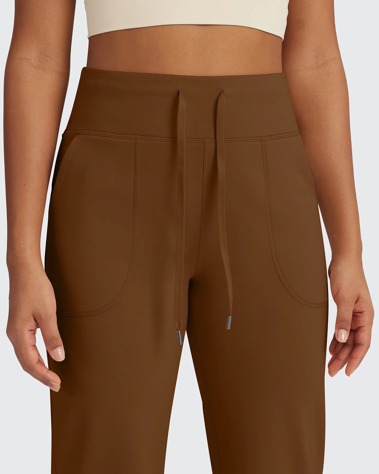 EverGoing Business Casual High-Waist Wide Leg Pants Tall - G4Free