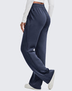 Smoofit Elastic-Waist Wide Leg Sweatpants Tall - G4Free