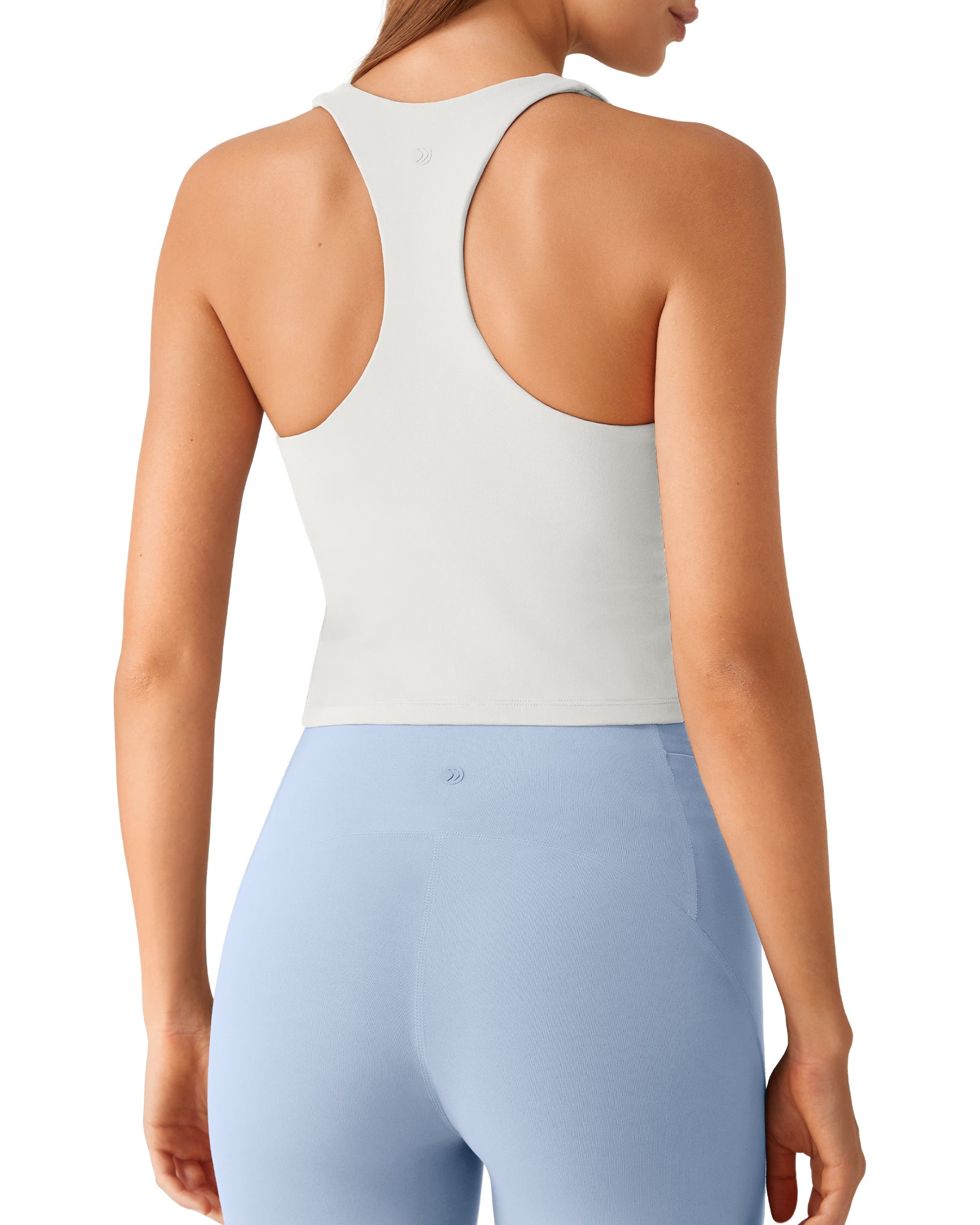 G4Free BareFeel Racerback Tank Top with Removable Padded Bra
