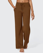 EverGoing Business Casual High-Waist Wide Leg Pants Petite - G4Free