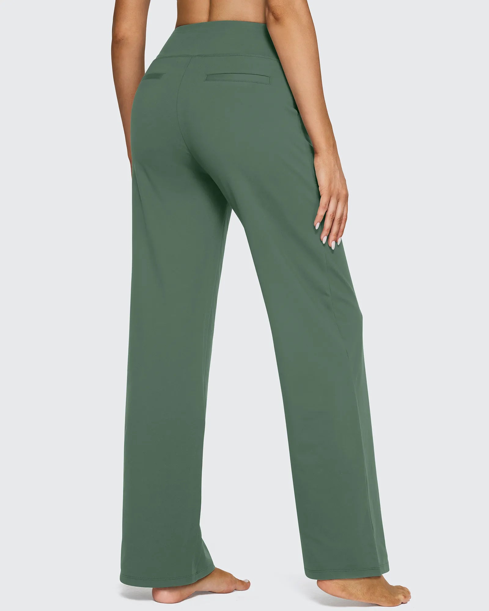 EverGoing Loose High-Waist Business Casual Pants 33'' - G4Free