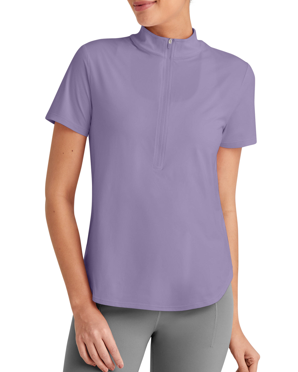 Lightbreeze UPF 50+ Half Zip Golf Short Sleeve