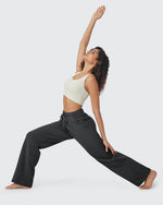 EverGoing Loose Fleece Lined Drawstring Casual Pants - G4Free