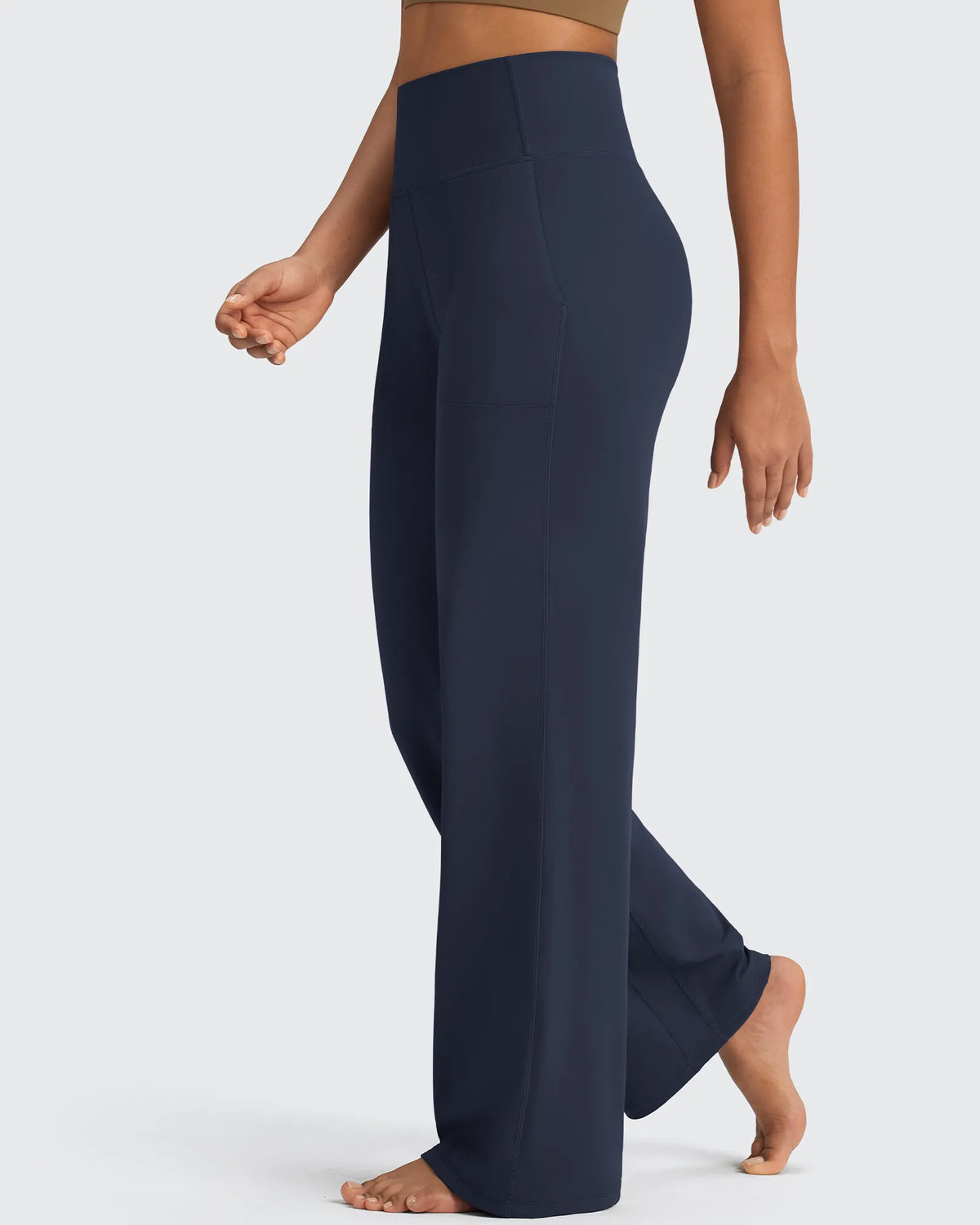 BareFeel Seamless High-Waist Dressy Pants Tall - G4Free