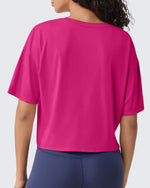 G4Free UPF 50+ Quick Dry Boxy Crop Tee