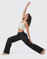 EverGoing Loose Fleece Lined Drawstring Casual Pants - G4Free