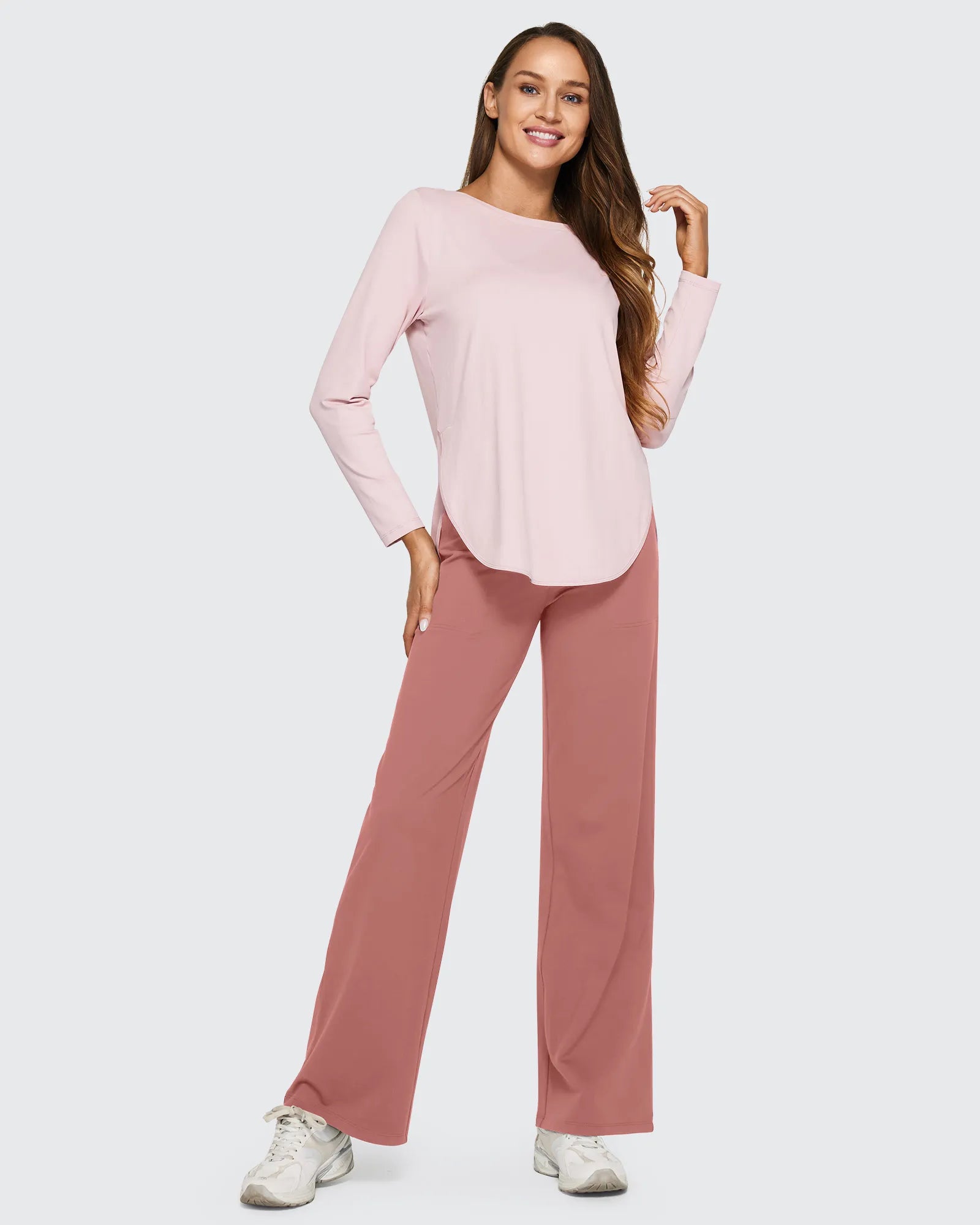 EverGoing Loose High-Waist Business Casual Pants 33'' - G4Free