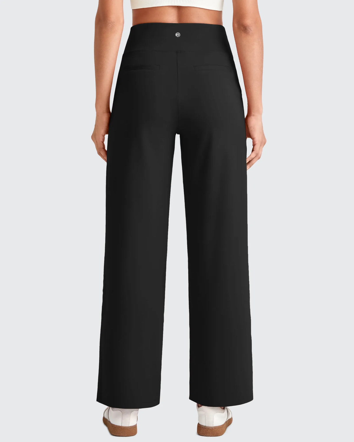 EverGoing High Waist Stretch Dressy Cropped Pants Petite - G4Free