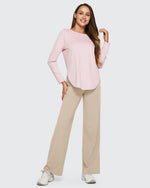 EverGoing Loose High-Waist Business Casual Pants 33'' - G4Free