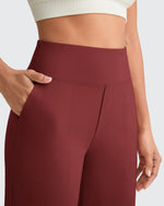 EverGoing High Waist Stretch Dressy Cropped Pants Petite - G4Free