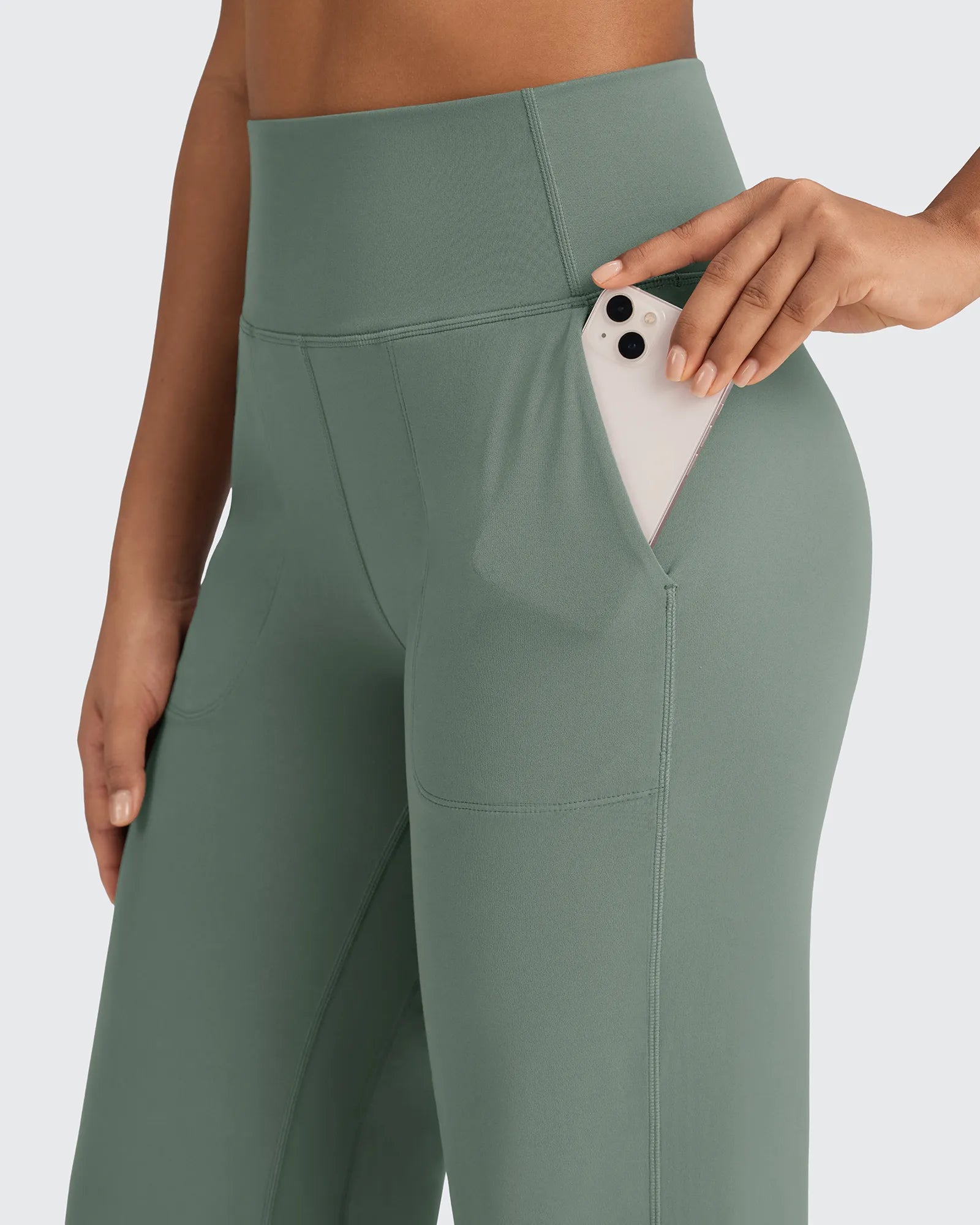 BareFeel Seamless High-Waist Dressy Pants Tall - G4Free