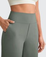 EverGoing High Waist Stretch Dressy Cropped Pants Tall - G4Free