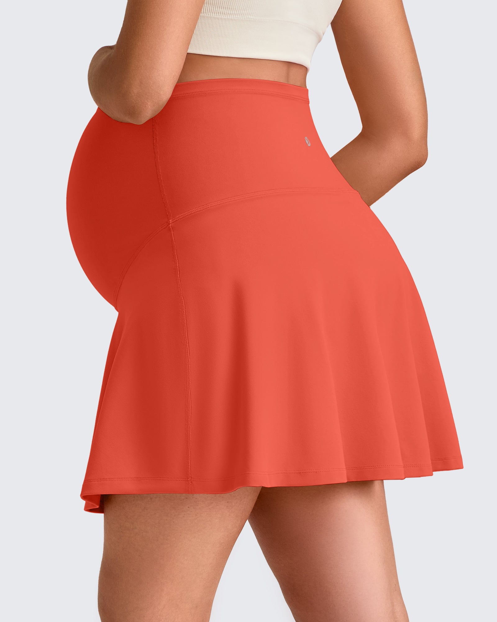 BareFeel One Pocket Maternity Tennis Skirt - G4Free