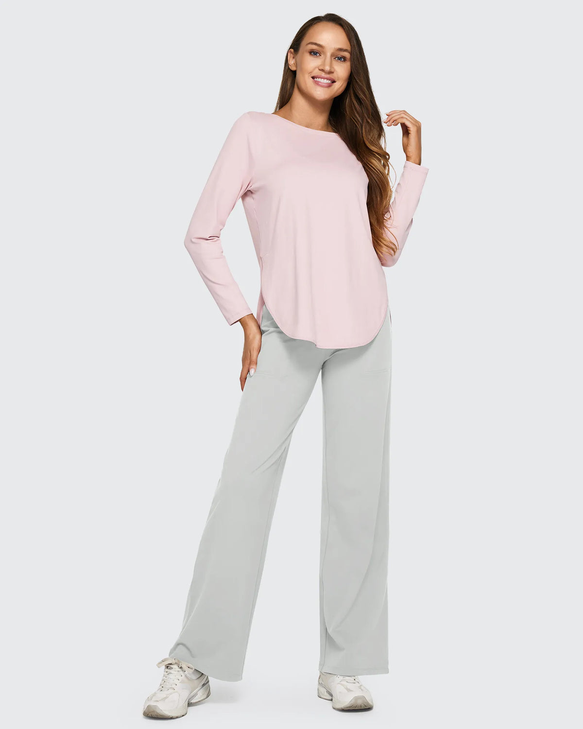 EverGoing Loose High-Waist Business Casual Pants 33'' - G4Free