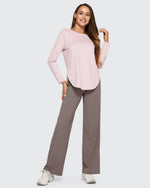 EverGoing Loose High-Waist Business Casual Pants 33'' - G4Free