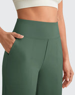 EverGoing High Waist Stretch Dressy Cropped Pants Tall - G4Free