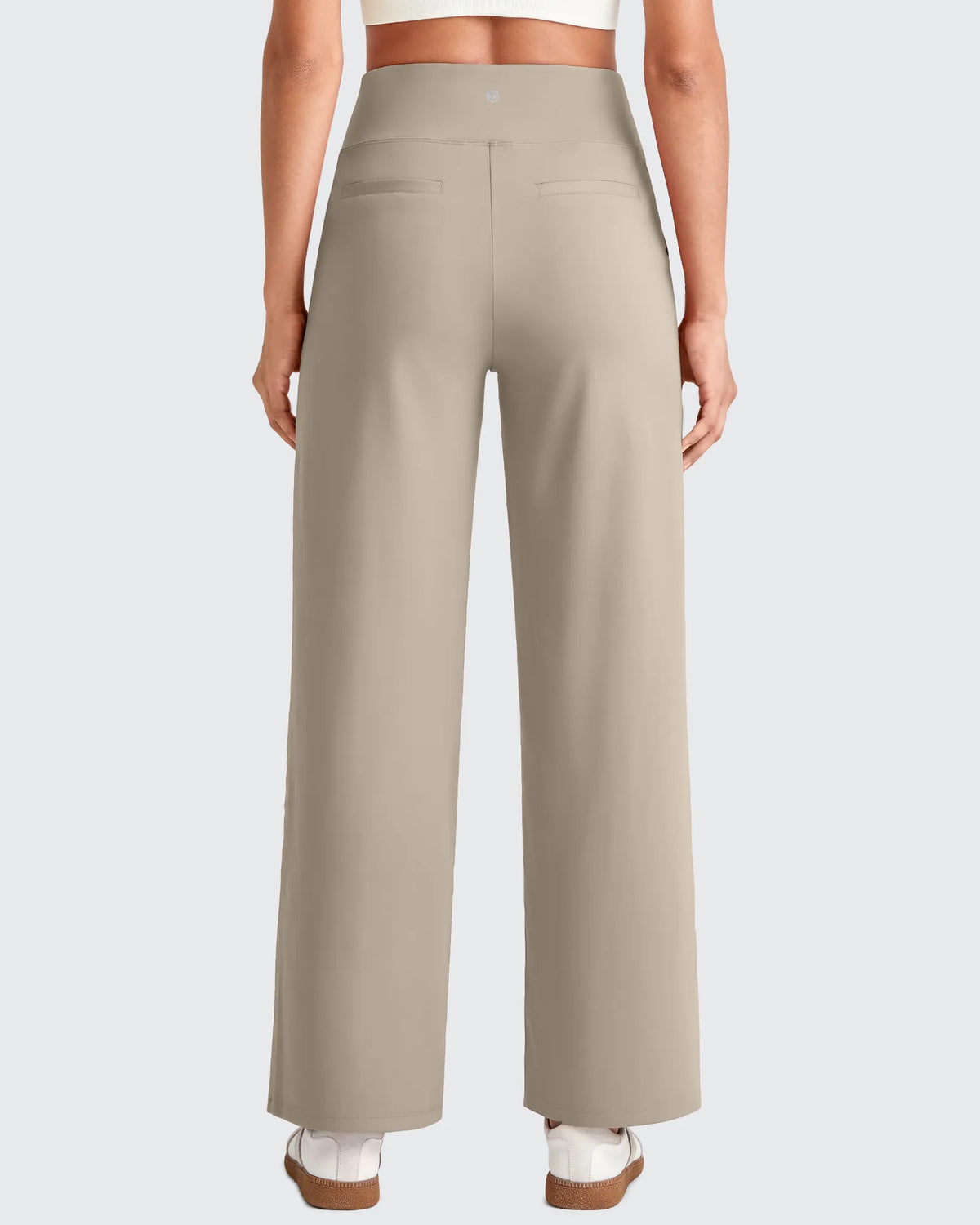 EverGoing High Waist Stretch Dressy Cropped Pants Tall - G4Free