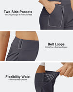 EverGoing High-Waist Belted Pleated Casual Dressy Shorts - G4Free