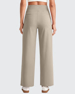 EverGoing High Waist Stretch Dressy Cropped Pants Regular - G4Free