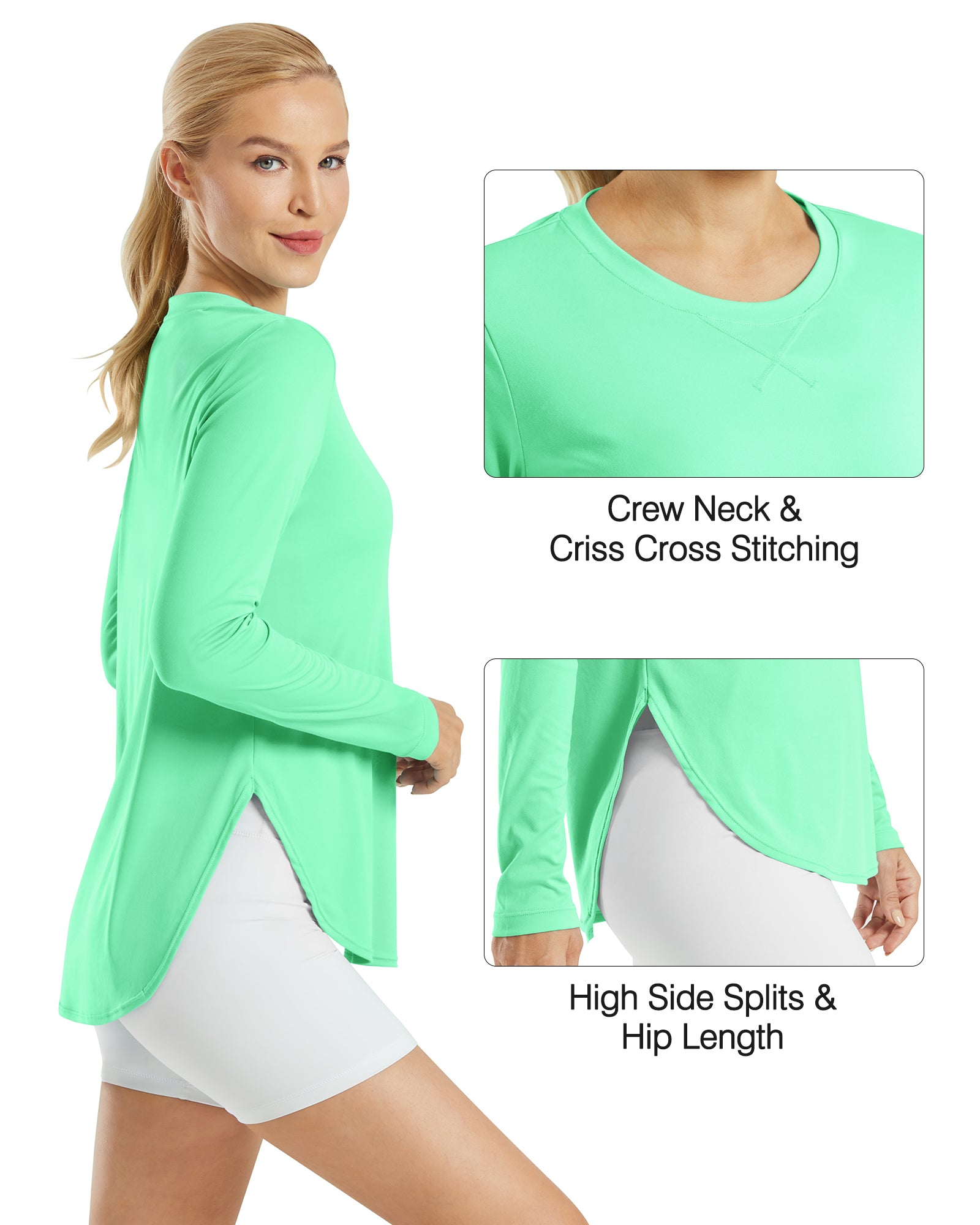 G4Free UPF 50+ Wrinkle Resistant Long Sleeve Shirt – Quick Dry for Daily & Travel