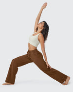 EverGoing Loose Fleece Lined Drawstring Casual Pants - G4Free
