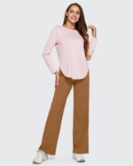 EverGoing Loose High-Waist Business Casual Pants 33'' - G4Free