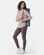 Quick Dry High Neck Sun Half Zip Workout Tops - G4Free
