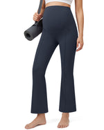 G4Free EverGoing Maternity Flare Leggings with Pockets – Over the Belly 25''