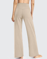 Wide Leg Pants Woman Yoga Pants with Pockets Petite - G4Free
