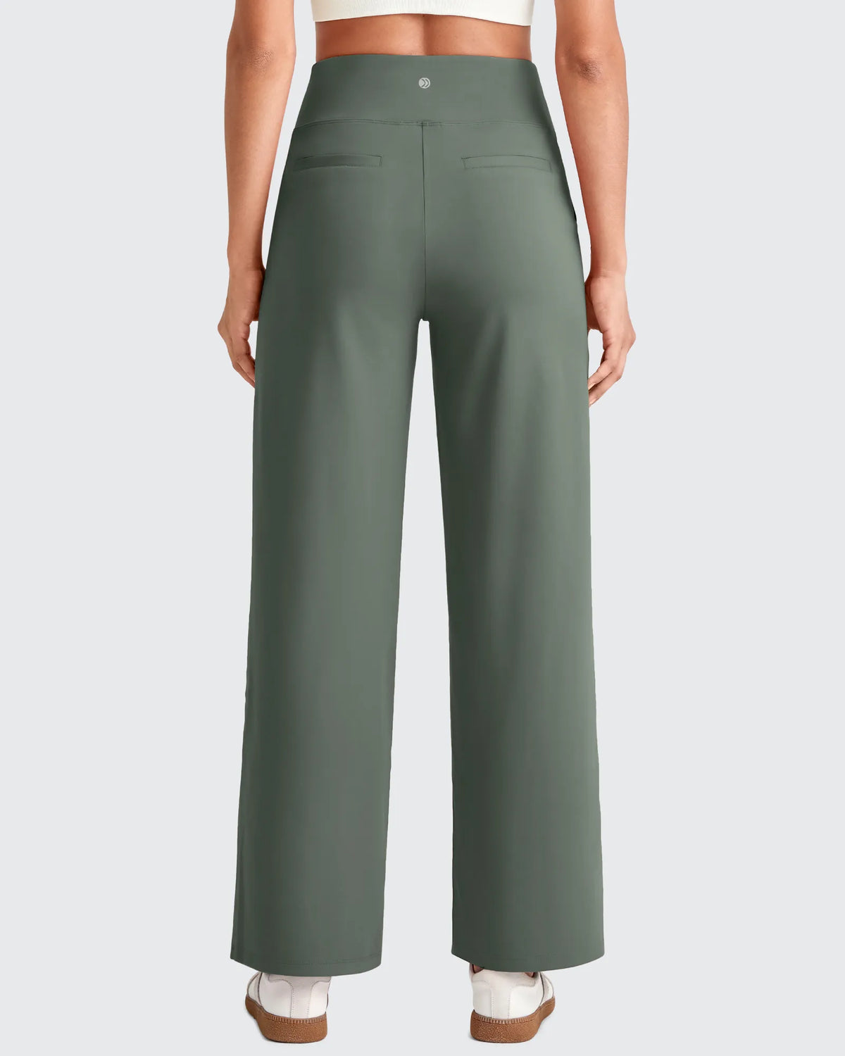 EverGoing High Waist Stretch Dressy Cropped Pants Regular - G4Free