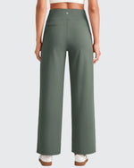 EverGoing High Waist Stretch Dressy Cropped Pants Regular - G4Free