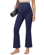 G4Free EverGoing Maternity Flare Leggings with Pockets – Over the Belly 25''