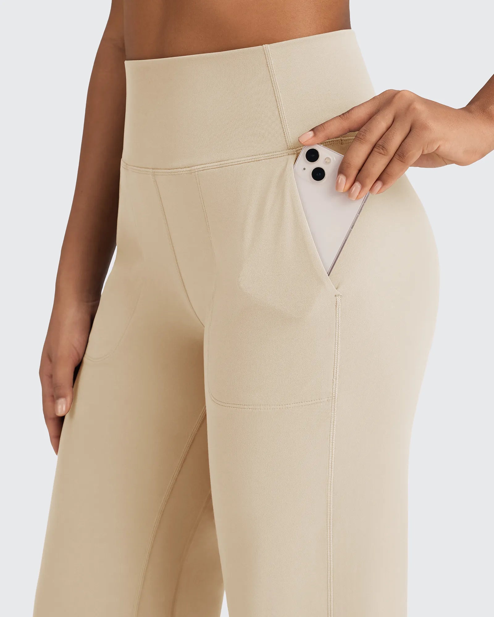 BareFeel Seamless High-Waist Dressy Pants Tall - G4Free