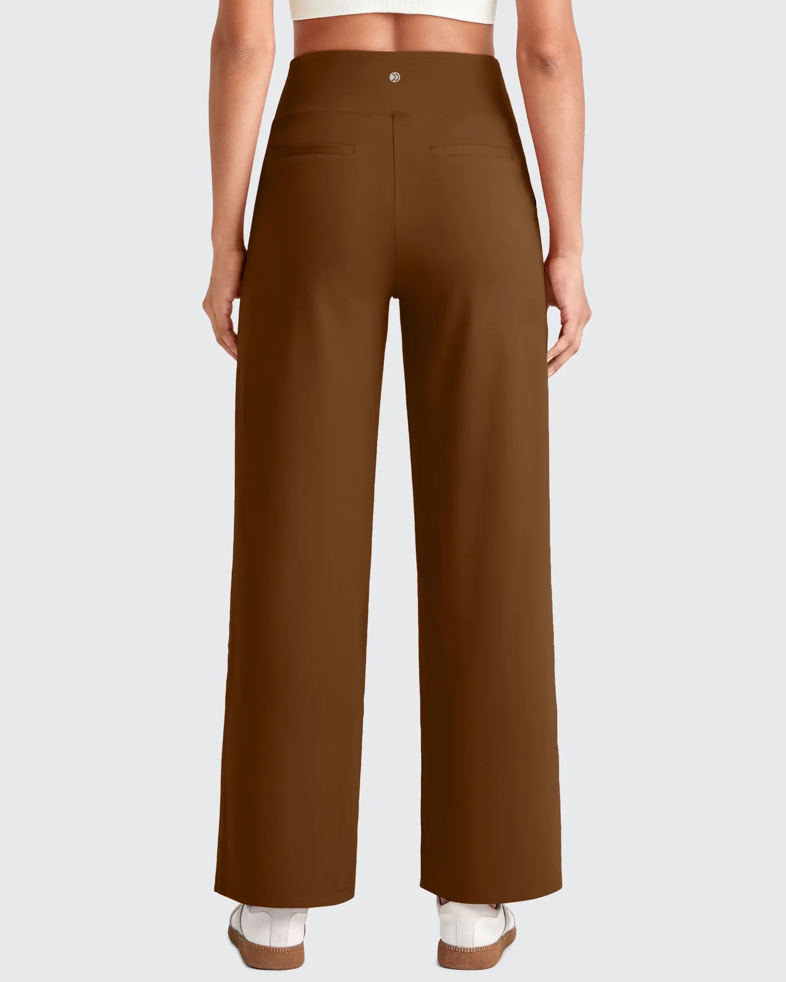 EverGoing High Waist Stretch Dressy Cropped Pants Tall - G4Free