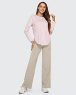 EverGoing Loose High-Waist Business Casual Pants 33'' - G4Free