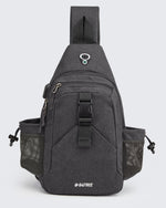 G4Free Bolso bandolera de lona antirrobo con puerto USB