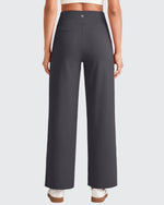 EverGoing High Waist Stretch Dressy Cropped Pants Regular - G4Free