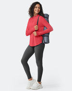 Quick Dry High Neck Sun Half Zip Tops - G4Free