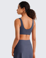 G4Free BareFeel Square Neck Sports Bra – Non Padded U Back