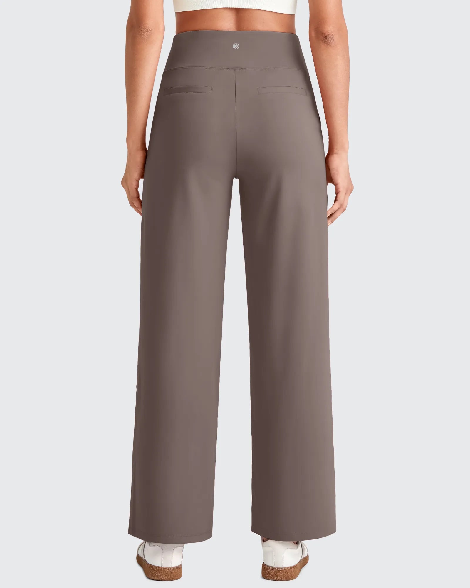 EverGoing High Waist Stretch Dressy Cropped Pants Tall - G4Free
