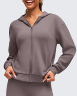 Smoofit Modal Soft Full Zip Hoodies Jackets