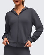 Smoofit Modal Soft Full Zip Hoodies Jackets