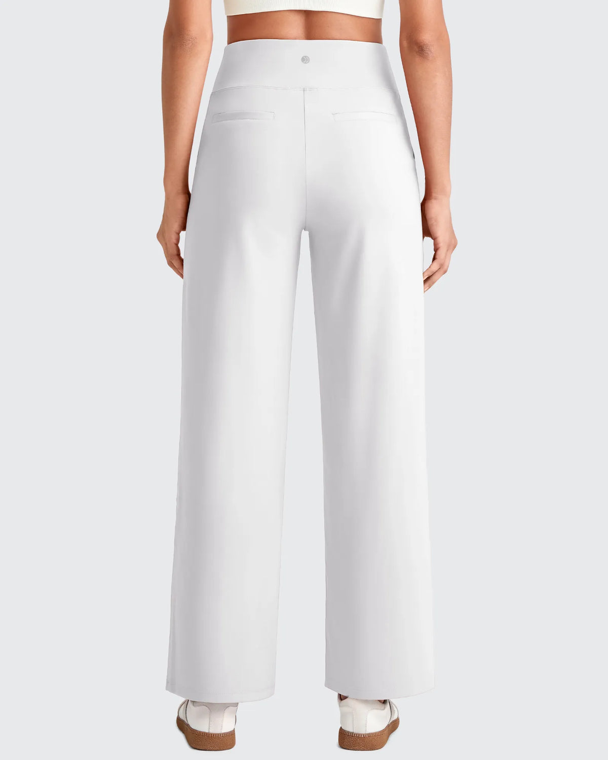 EverGoing High Waist Stretch Dressy Cropped Pants Petite - G4Free