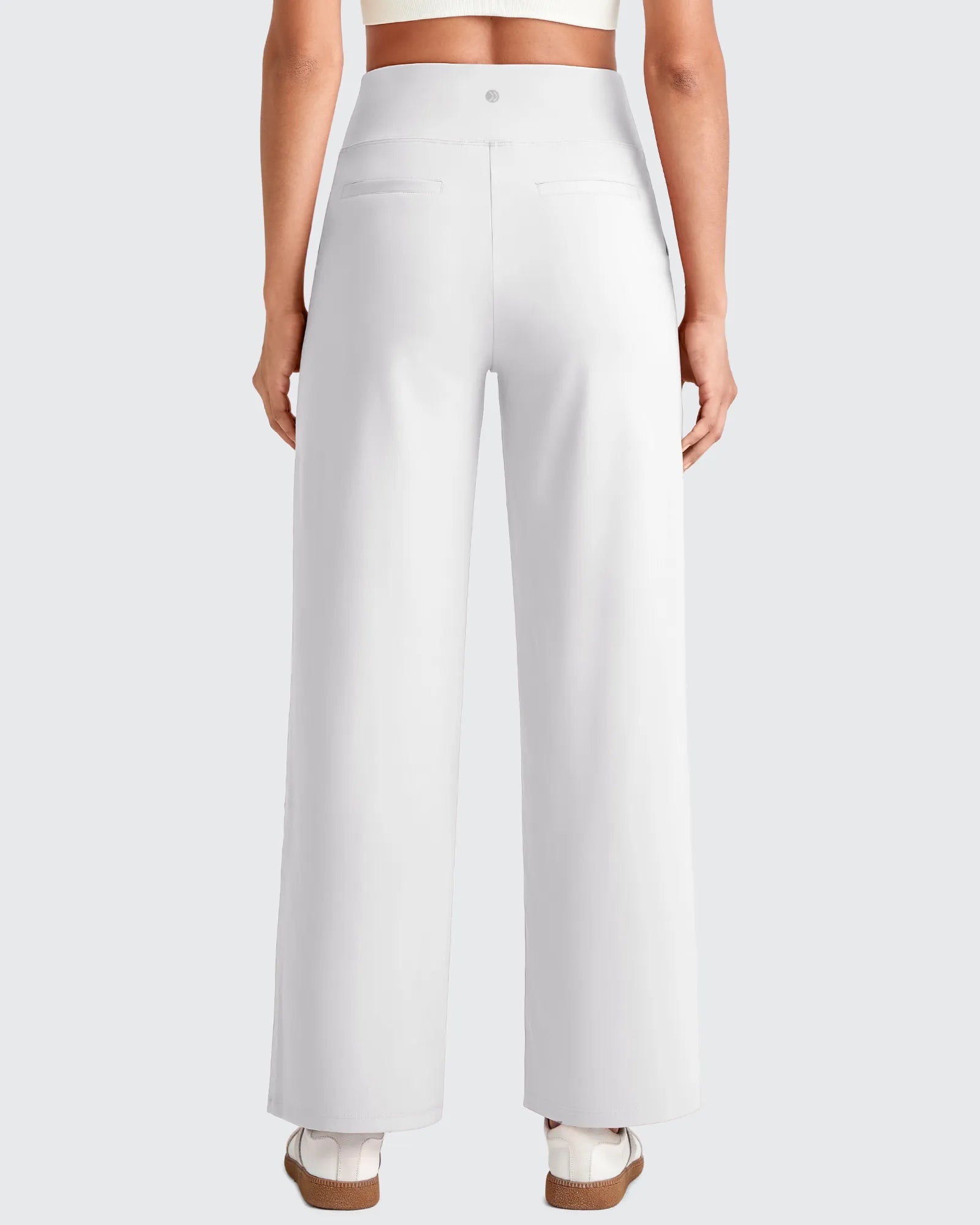 EverGoing High Waist Stretch Dressy Cropped Pants Petite - G4Free